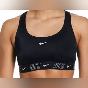 Women's Nike Banded Racerback Swim Bikini Top Size L
